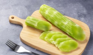 凉拌青笋煮几分钟熟 凉拌青笋需要多久