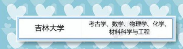 吉林大学的王牌专业有哪些