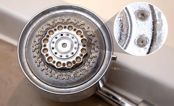 浴室花洒喷头堵了怎么清洗