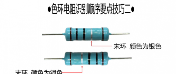 色环电阻对照表电阻值怎么计算