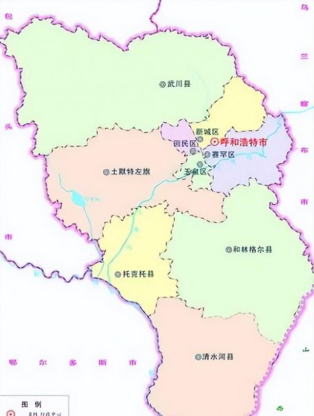 呼和浩特属于哪个省的城市