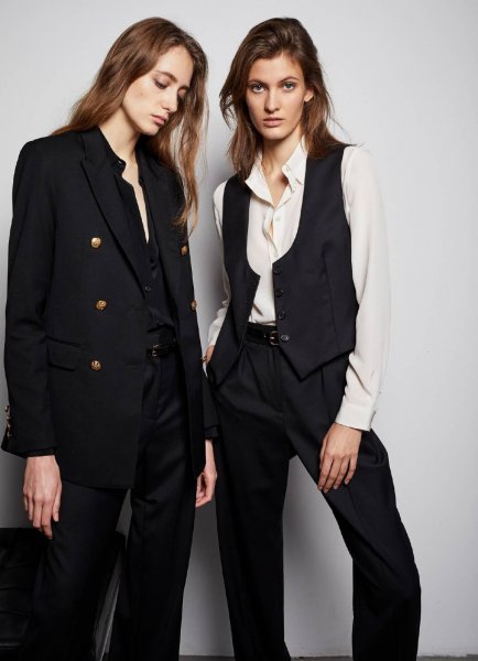 衬衫外面搭什么外套好