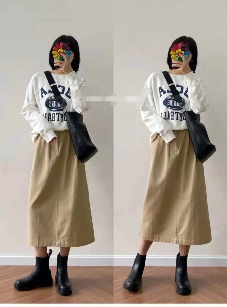 卡其色裙子搭配什么颜色上衣好看