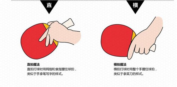 横拍和直拍有什么区别图片