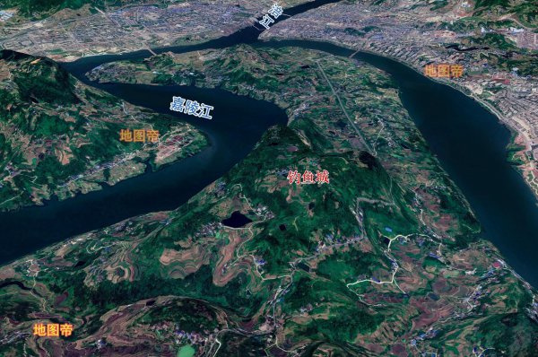 嘉陵江的发源地位于哪里