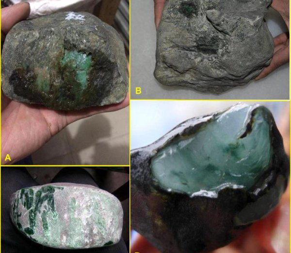 翡翠原石如何鉴定真假