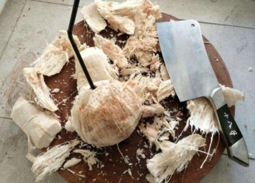椰子肉怎么剥离出来