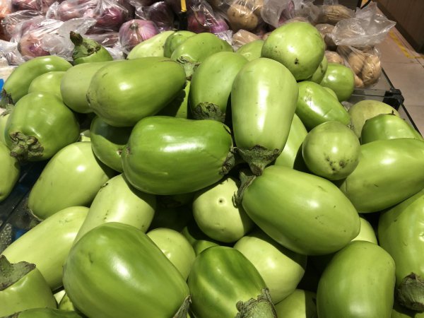 绿色茄子和紫色茄子区别图片