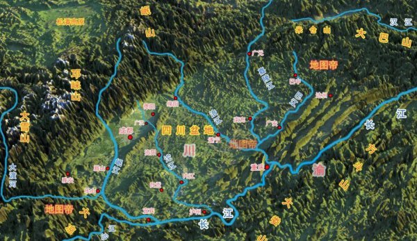 我国四大盆地分别是什么地方