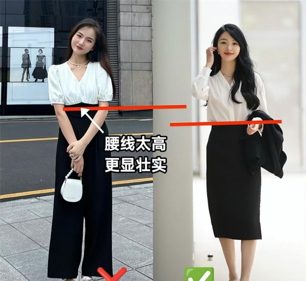肩宽背厚的女人穿衣搭配