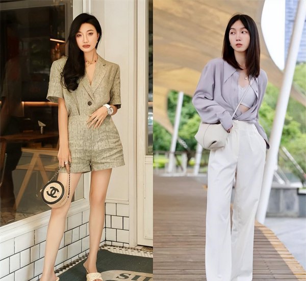 肩宽背厚的女人穿衣搭配