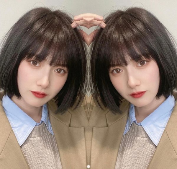 长脸剪什么短发好看图片