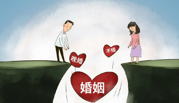 初婚平均年龄普遍推迟