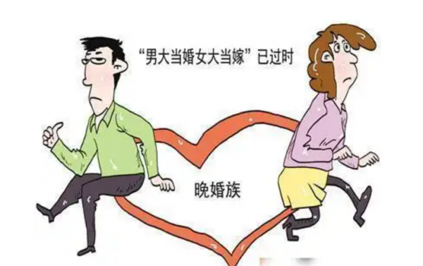 初婚平均年龄普遍推迟