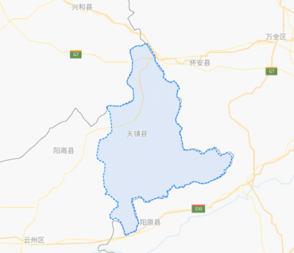 天镇县属于哪个市