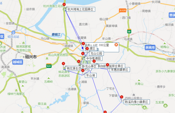 上虞旅游景点大全排名