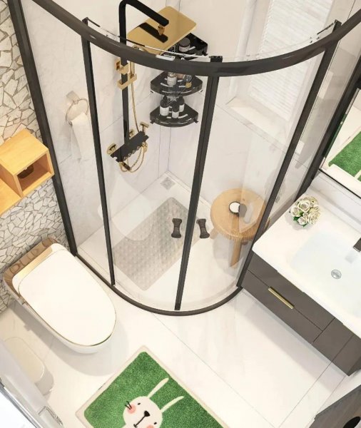 卫生间干湿分离的三种类型