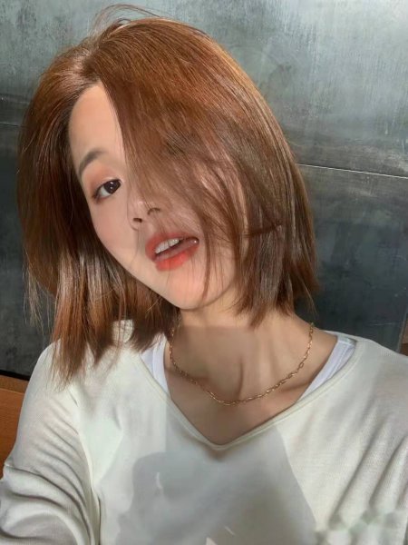 肤色黑适合染什么颜色头发好看