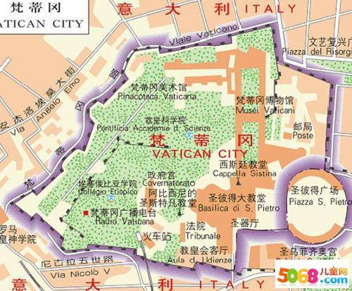 梵蒂冈面积相当于中国哪个地方