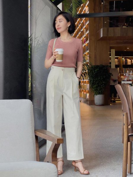 女士西裤怎么搭配鞋子好看