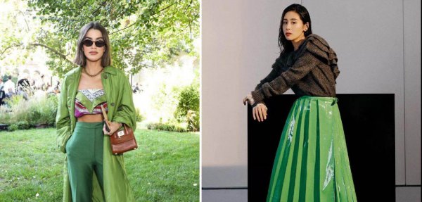 皮肤黑穿绿色好看吗