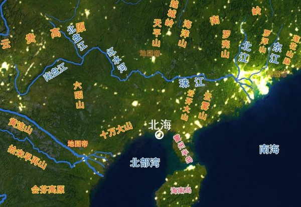 北海在哪里属于哪个城市