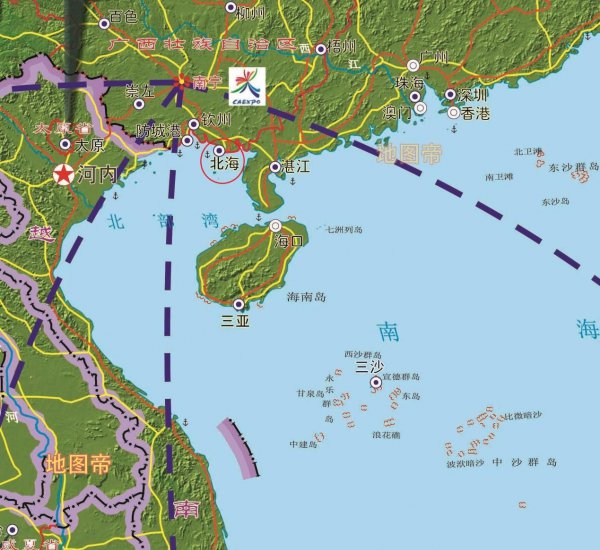 北海在哪里属于哪个城市