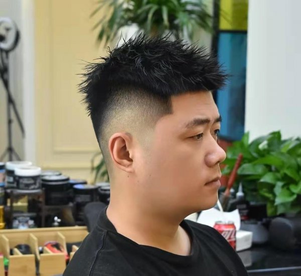 男生冬天发型好看