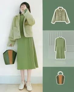 绿色配什么颜色好看图