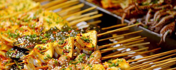 烤面筋串的做法步骤