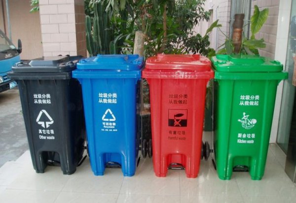 绿色垃圾桶是什么垃圾分类