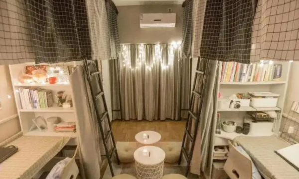 中国宿舍最好的大学及图片