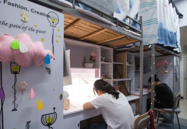 中国宿舍最好的大学及图片