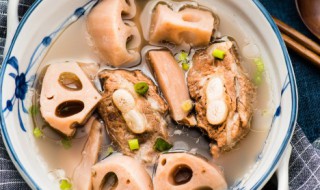 莲藕炖汤放什么材料好吃 莲藕炖汤放哪些材料好吃