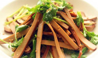 鸡蛋干怎么做好吃不腥 凉拌鸡蛋干的做法