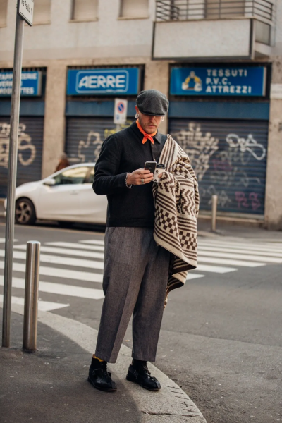 男生屁股大怎么穿搭