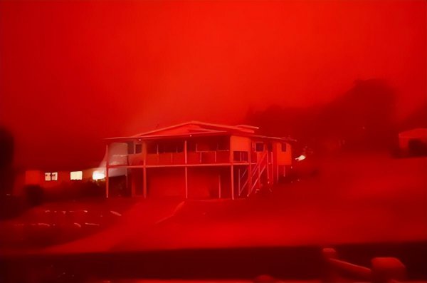 太阳非常红是有灾难么