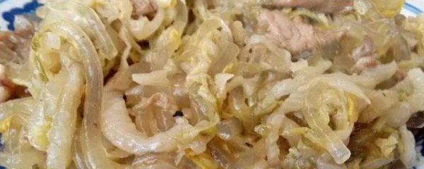 东北酸菜怎么炒肉好吃