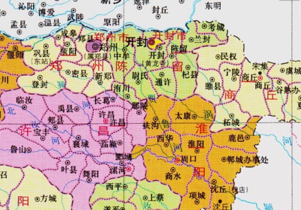 开封在哪个省份的城市