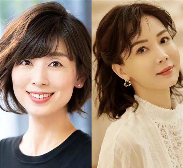 女50~55岁流行发型图片