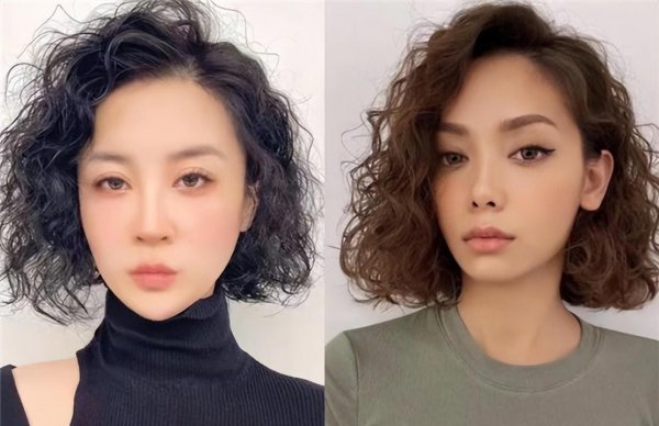 女50~55岁流行发型图片