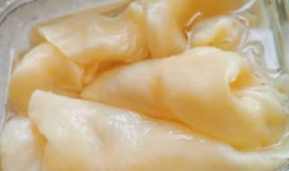 泡发好的鱼胶能存放几天 泡发好的鱼胶能存放多久