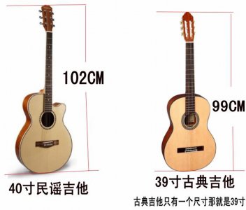 古典吉他和民谣吉他区别 从弦和弹法等角度分析不同