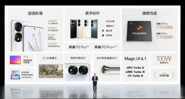 荣耀70参数详细配置对比