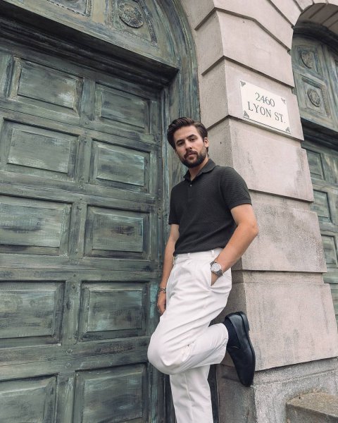 40岁中年男士夏天成熟穿搭