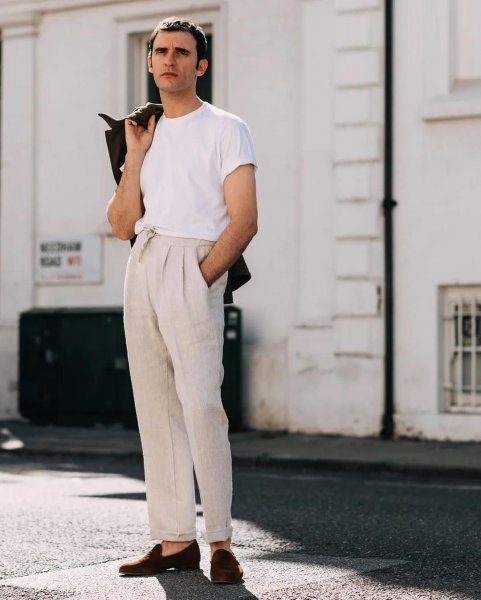 40岁中年男士夏天成熟穿搭