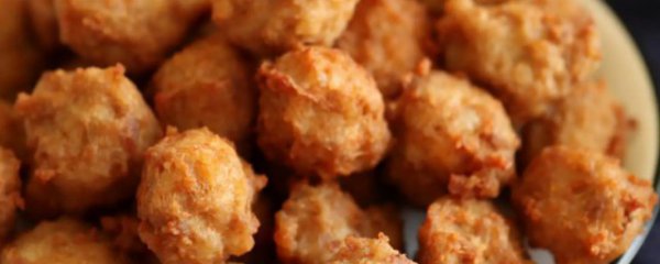 家常油炸丸子的做法