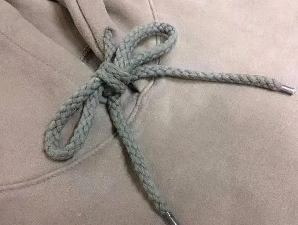 卫衣带子系法教学