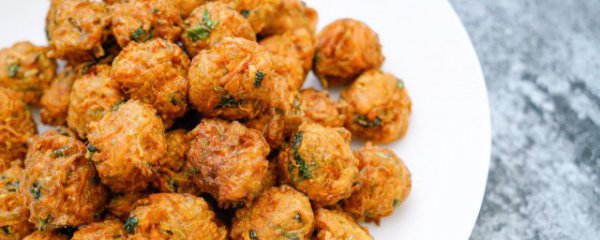 油炸菜丸子的家常做法