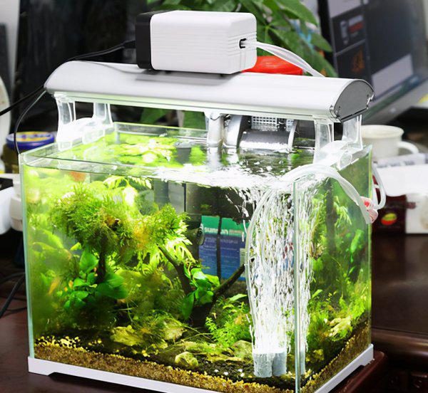 鱼缸增氧泵安装示意图